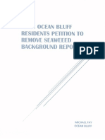 Ocean Bluff Seaweed Removal Petition Background Report