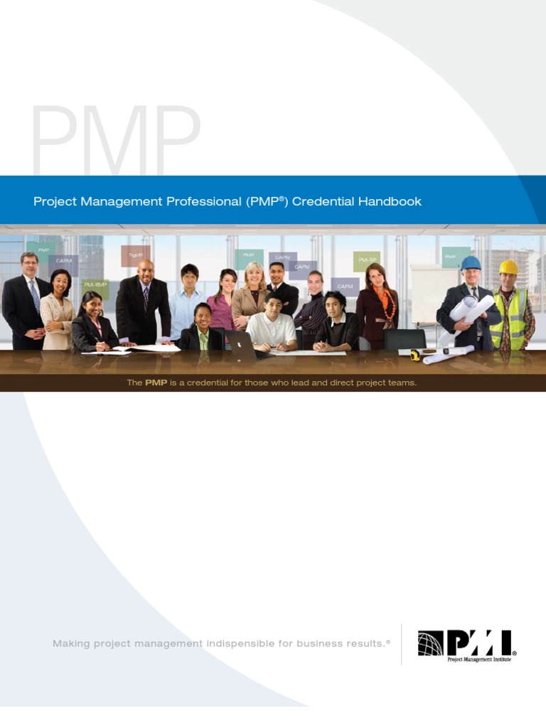 Project Management Professional (PMP) Credential Handbook | PDF