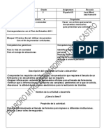 Planeacion Argumentada de Español III B2