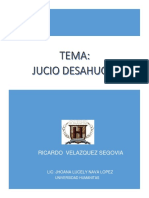 Juicio de Desahucio