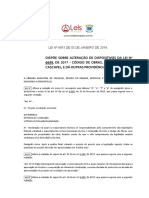 Lei Ordinária 6951 2019 de Cascavel PR APROVA FÁCIL