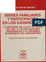 Bienes Familiares y Participación en los Gananciales - Hernan Corral T