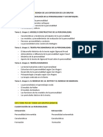 10 Temas Tratados en Psicologia de La Personalidad