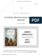 Cumbres Borrascosas Por Emily Brontë (PDF)