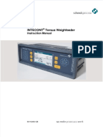 Intecont Tersus Weighfeeder: Instruction Manual