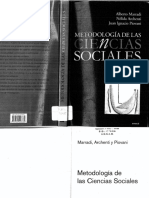 Marradi, Archenti y Piovani - Metodología de las Ciencias Sociales-