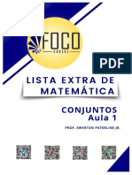 Lista Extra de Conjunto - Foco