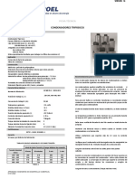 Ficha Técnica Condensadores Trifásicos - V26