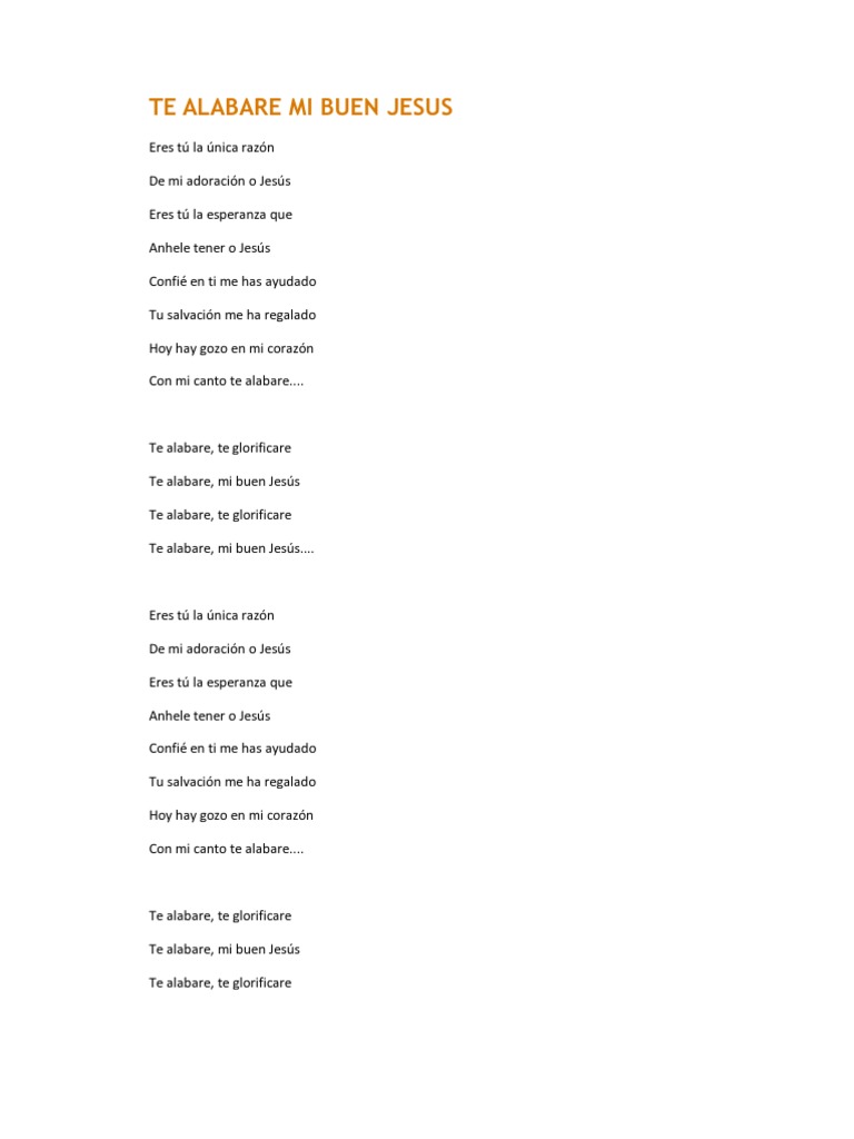 letras canciones cristianas | Jesús | Salvación