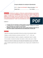 Solução Do Questionário11 - Tentativa2 - Pedro Mathias Fuhr - RA2314304