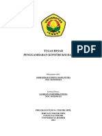 Tugas Besar Konstruksi Bangunan - Mohamad Tomita Maha Putra - 201910301024