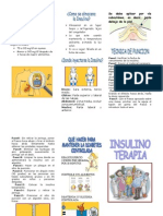 Triptico Insulinoterapia