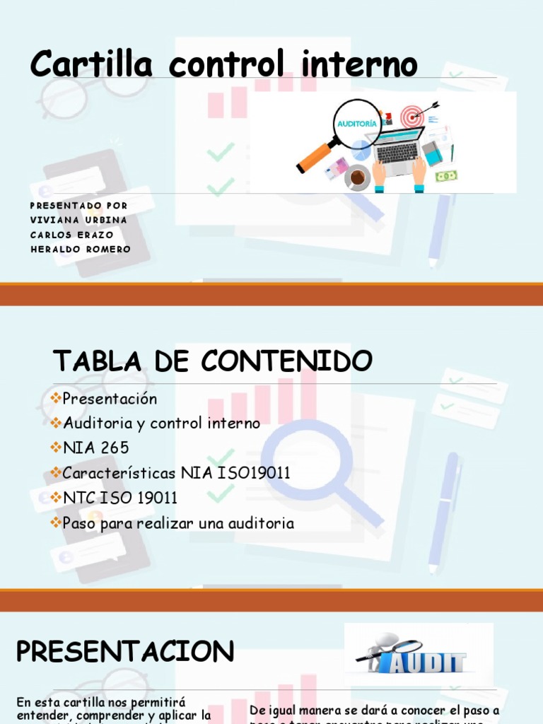 Guía de Auditoría y Control Interno | PDF | Auditoría | Contralor