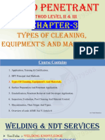 PT 3 Types of Cleaning, Equipment's and Materials
