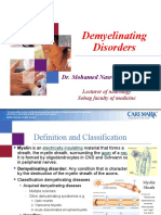 Demyelinating Disorders: Dr. Mohamed Nasreldin Hamdoon