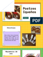 Postres Iqueños