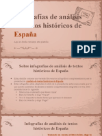 Analysis of Spanish Historical Texts Infographics