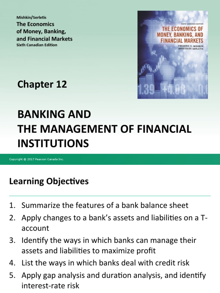 The Economics of Money, Banking, and Financial Markets PDF Banks