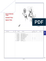 Árvore de Manivelas - Pistão Crankshaft - Piston Cigüenal - Pistón