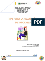 Tips Ara Elaborar Informes PDF