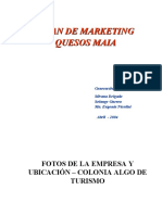 Plan de Marketing Quesos Maia