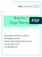 Reporte de Conferencia Con Jorge Martínez