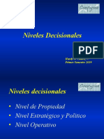 Niveles Decisionales