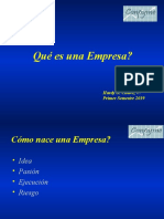 Qué Es Una Empresa