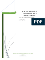 Informe Salida de Campo - San Felipe 2 (Periodo Julio 2022)