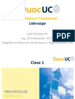 Liderazgo - Clase 1 - Liderazgo