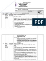 Department of Education: Weekly Learning Plan