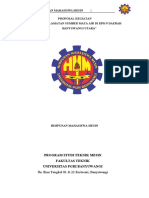 Contoh Proposal Proyek Normalisasi 22