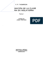 Thompson Edward Palmer - La Formacion de La Clase Obrera en Inglaterra