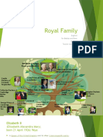 Royal Family: England For Bethbe and Diana English I Teacher Liz Adriana 2022