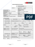 Ficha de Registro de Datos