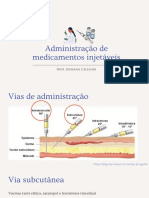 Administração de medicamentos injetáveis