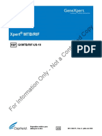 Xpert MTB RIF PORTUGUESE Package Insert 301 1404 PT Rev G