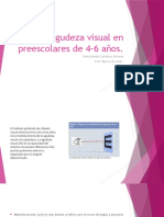 Agudeza Visual en Preescolares de 4-6 Años