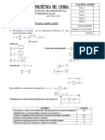 Examen Resuelto-Ecuaciones Diferenciales XD (Calculo 3)