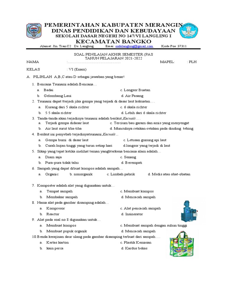 Soal PLH | PDF