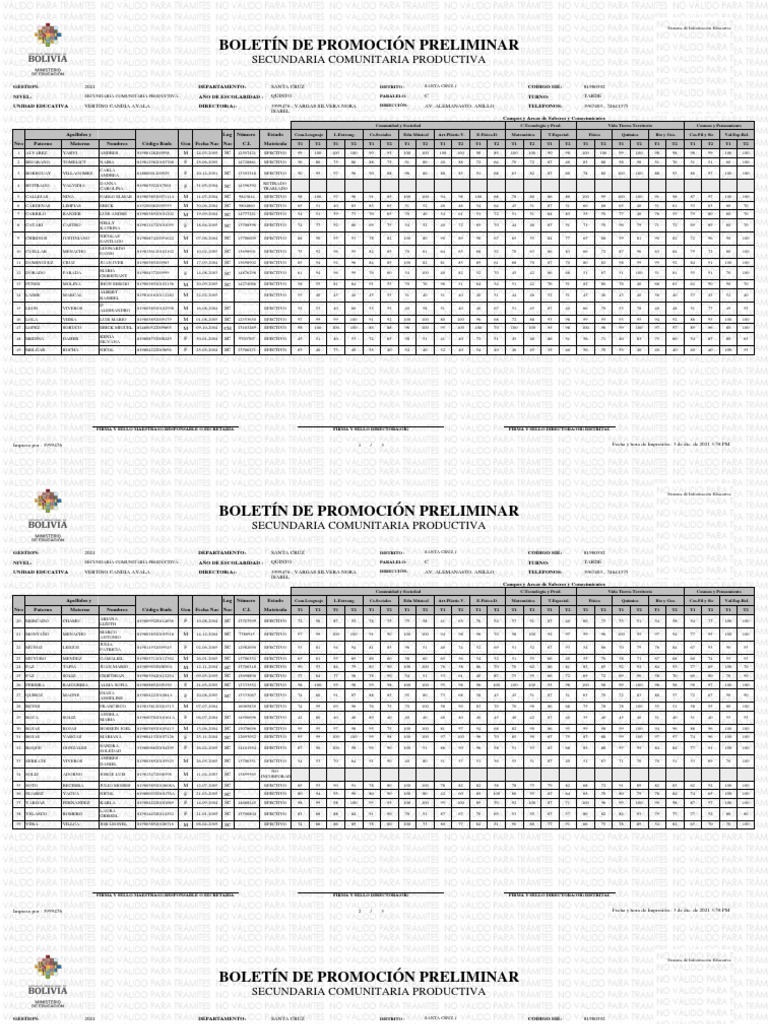 Boletin centralizador 81980392 13 quinto c 2021 pdf