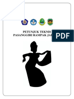 Petunjuk Dan Teknis Pasanggiri Rampak Jaipong Tingkat SMA, SMK, SLB, Sederajat Se-Wilayah IV Prov. Jawa Barat