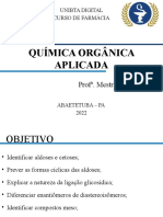 QUÍMICA ORGÂNICA APLICADA Profa Ma Valtiane Gama