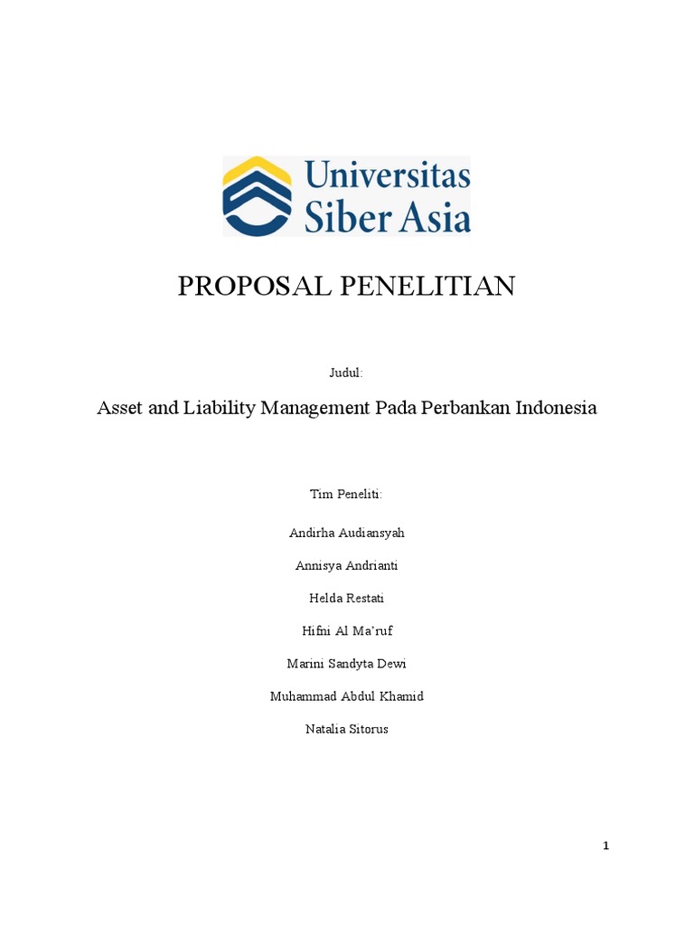 Proposal Penelitian Pdf