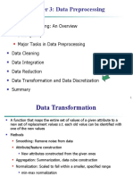 Chapter 3: Data Preprocessing Tasks