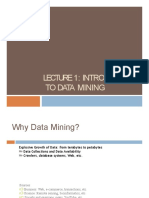 Lecture 1 Introduction To Data Mining