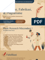 Falsifikasi, Fabrikasi, Plagiarisme