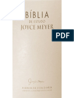 Bíblia de Estudos Joyce Meyer - Resumo