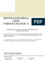Biotransformacion Farmacologica