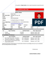 Curriculum Vitae: I. Personal Information